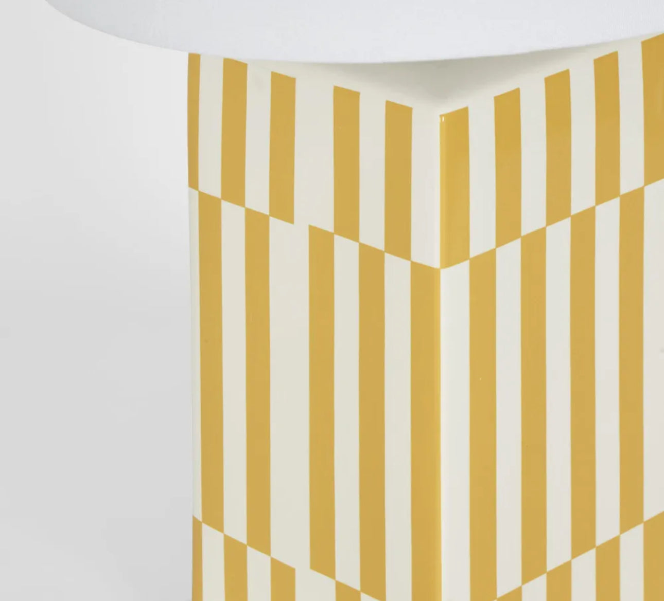 PARLOUR YELLOW TABLE LAMP & SHADE