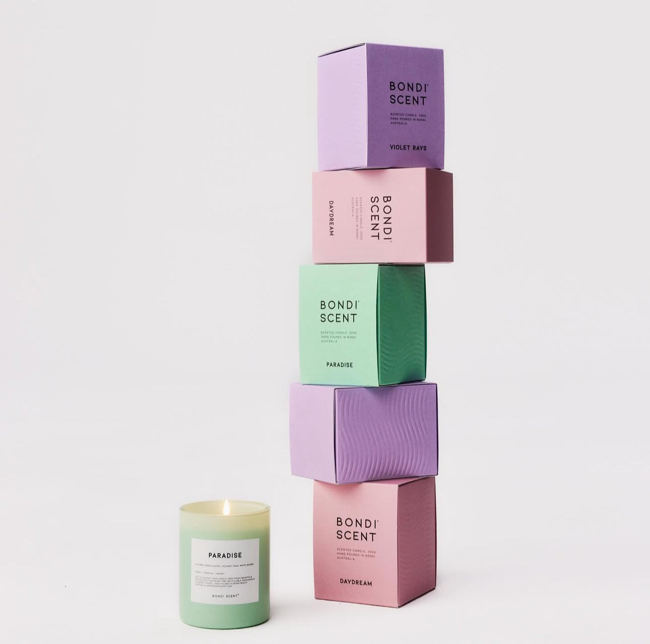 Bondi Scent Violet Rays Candle