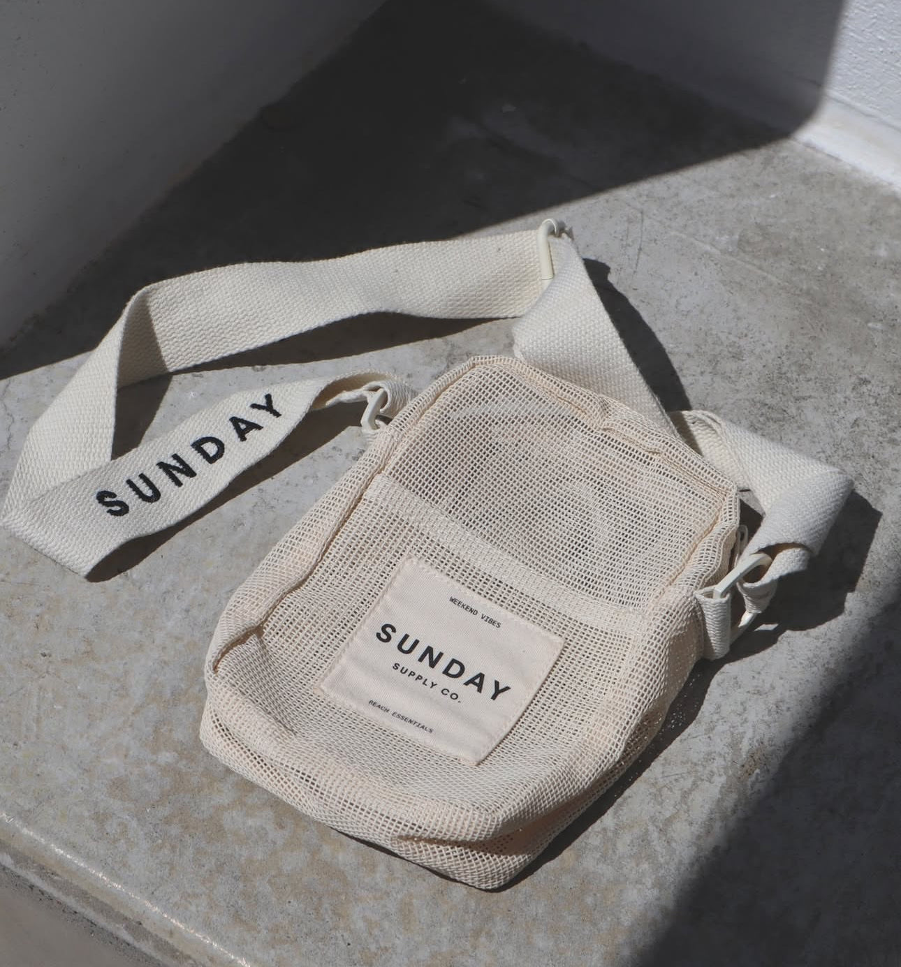 Sundays Supply Co Dunes Mesh Crossbody Bag