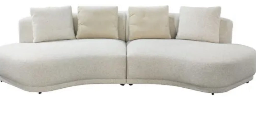 BANYAN ALGAR BOUCLE BEIGE SOFA