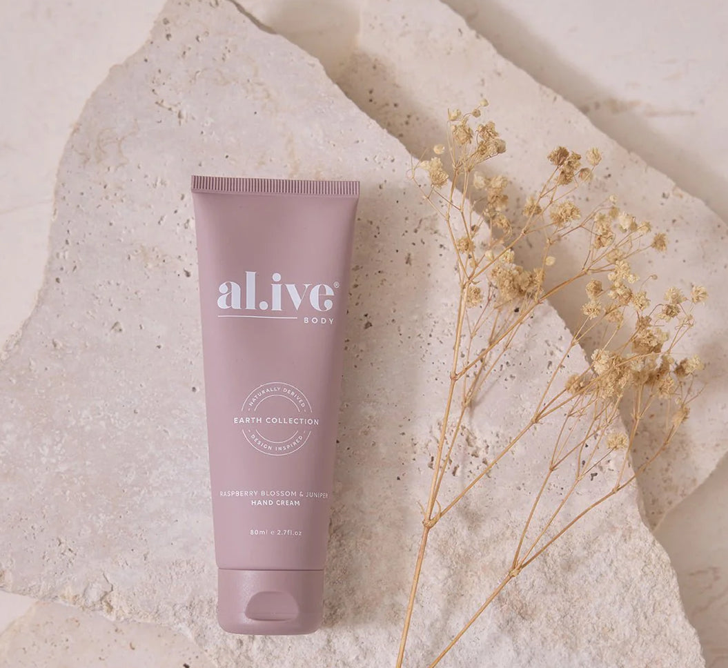 Al.ive Body Hand Cream - Raspberry Blossom & Juniper 80ml