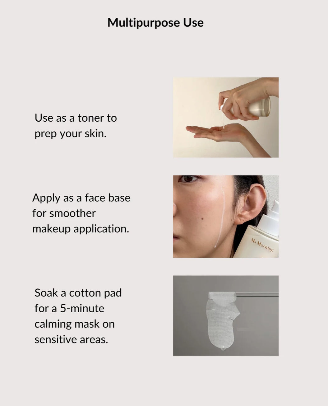 Ms Morning First Date Glazing Milky Toner