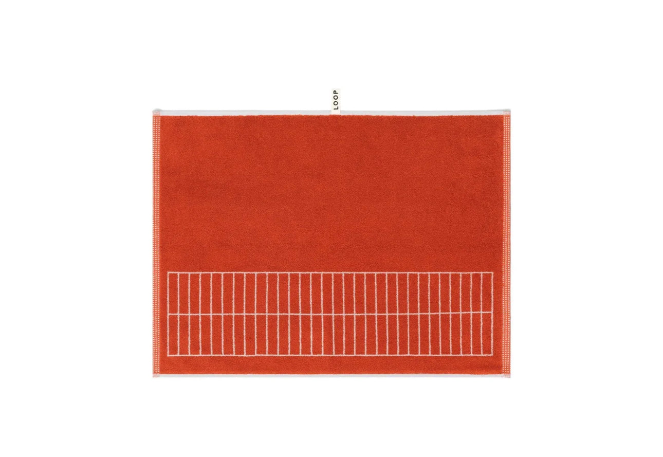 Loop Home BATH MAT - TERRACOTTA/STONE - TILE