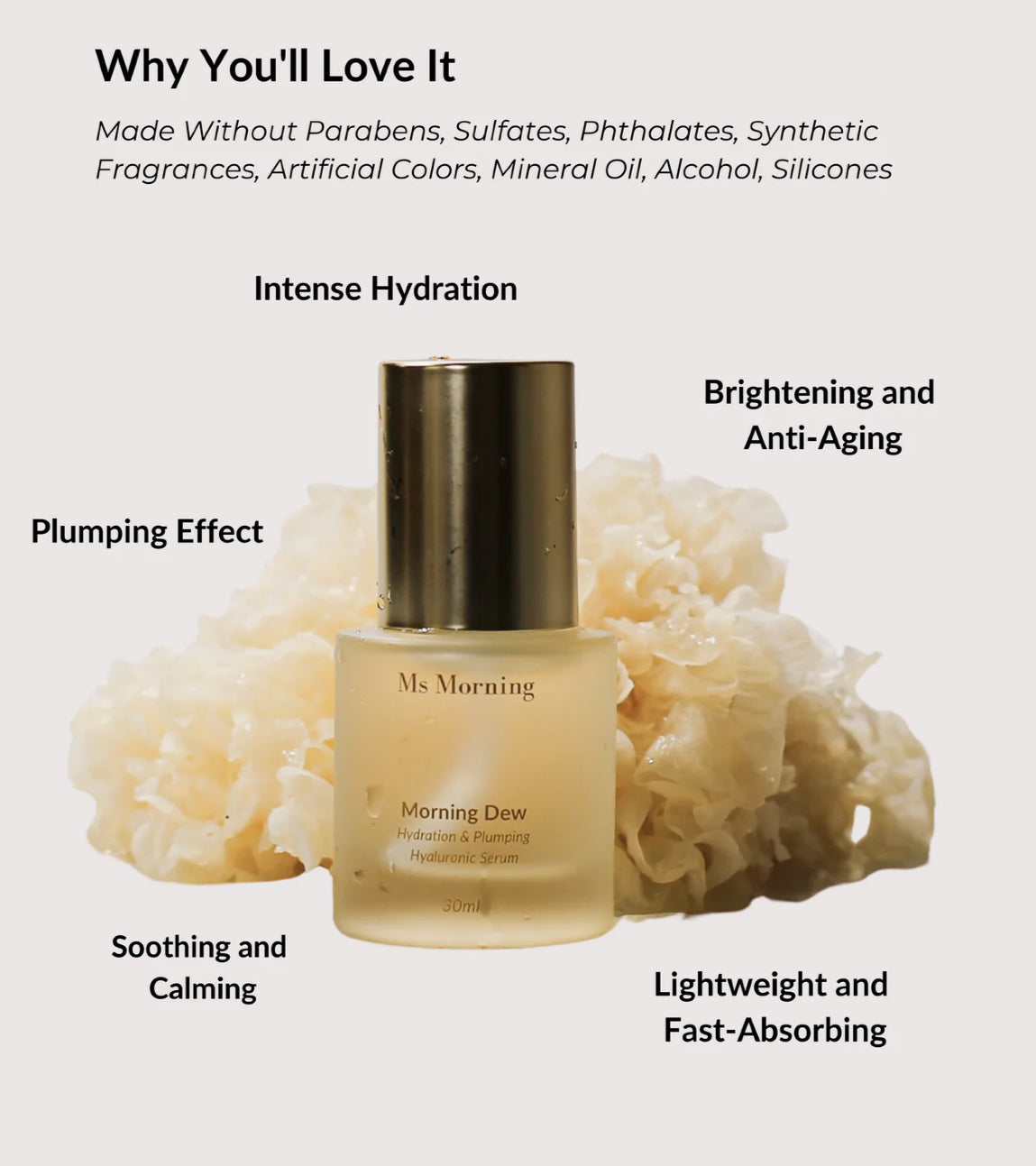 Ms Morning Morning Dew Hydration & Plumping Hyaluronic Serum