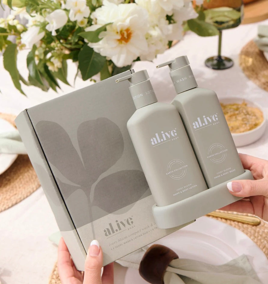 Al.ive Body Duo Wash & Lotion
IVORY BLOOM 2X300ML