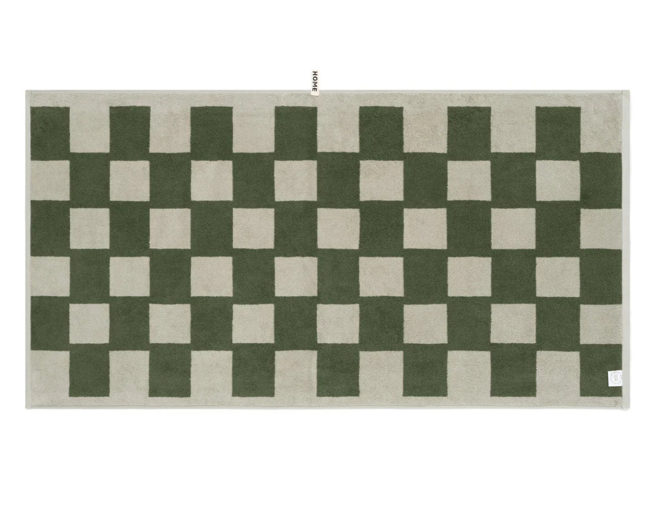 Loop Home BATH TOWEL - FOREST/SAGE - BRICK