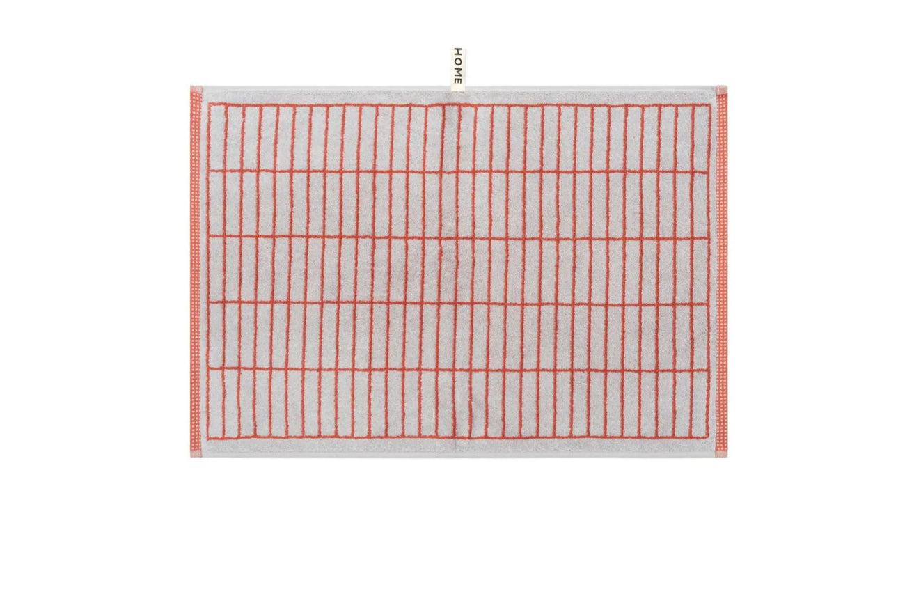 Loop Home HAND TOWEL - TERRACOTTA/STONE - TILE
