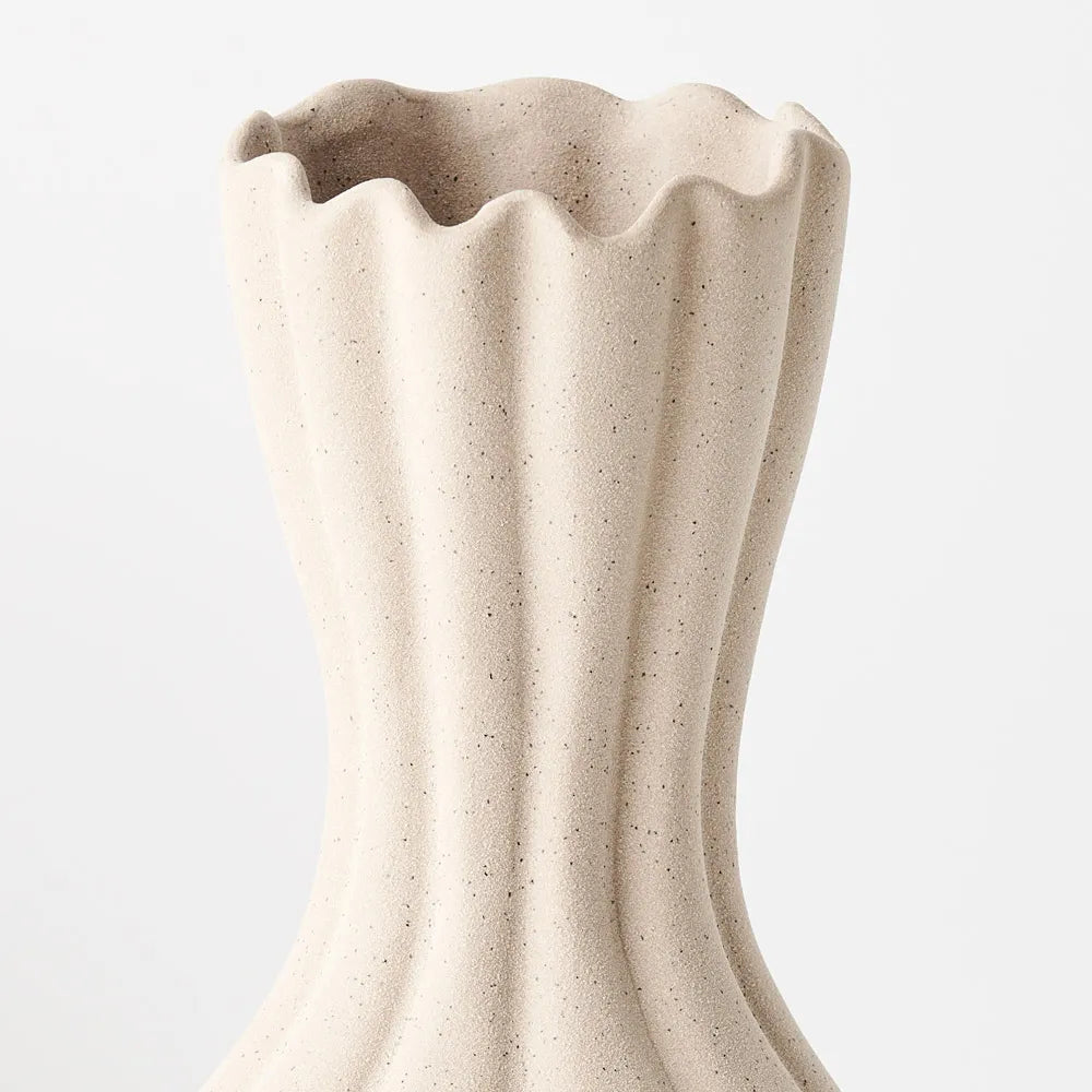 Floral Interiors Hana Vase Sand