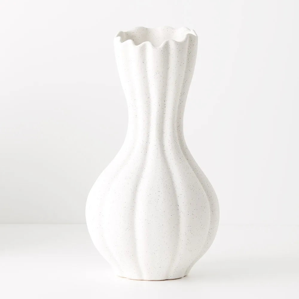 Floral Interiors Hana Vase White