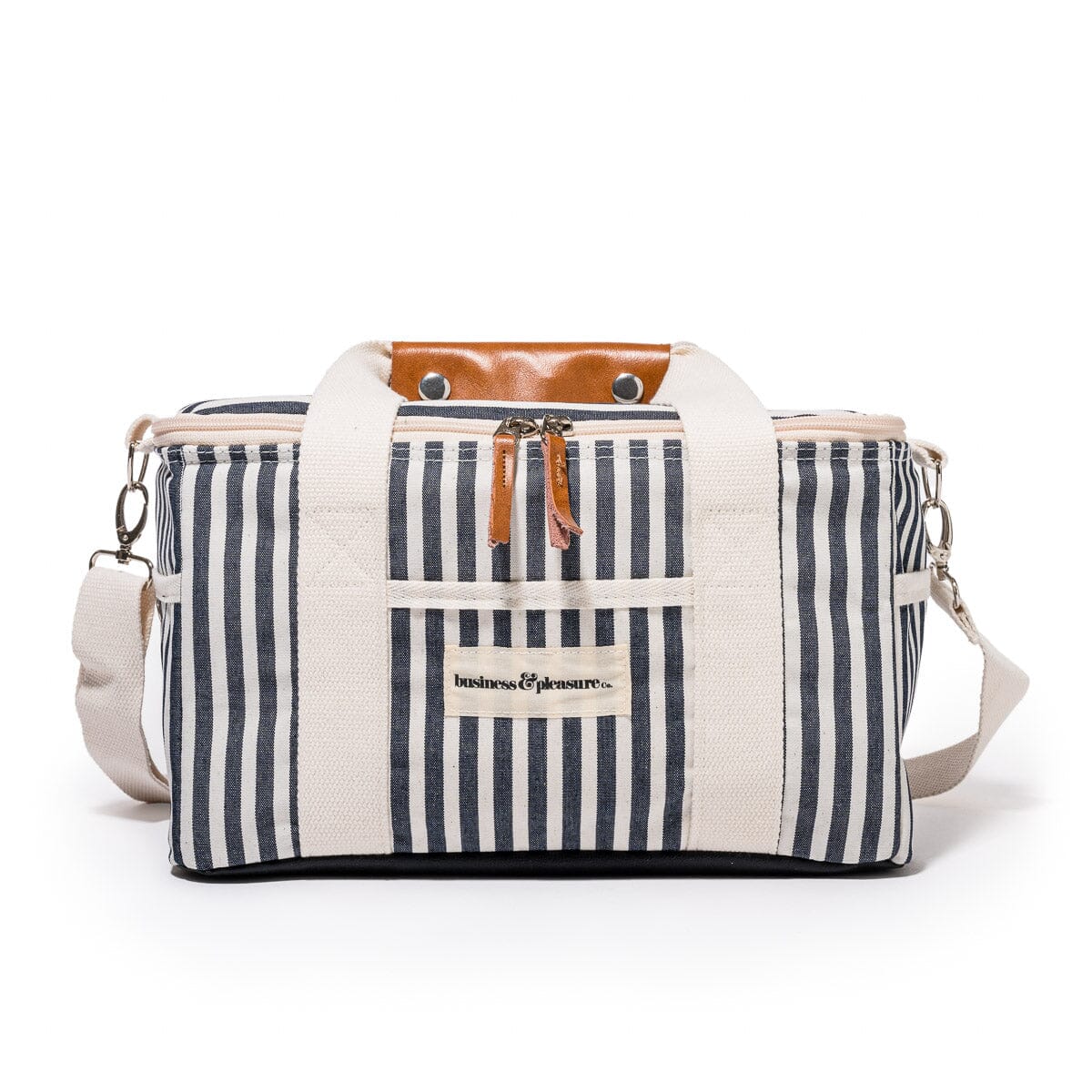 Business & Pleasure THE PREMIUM COOLER BAG - LAUREN'S NAVY STRIPE