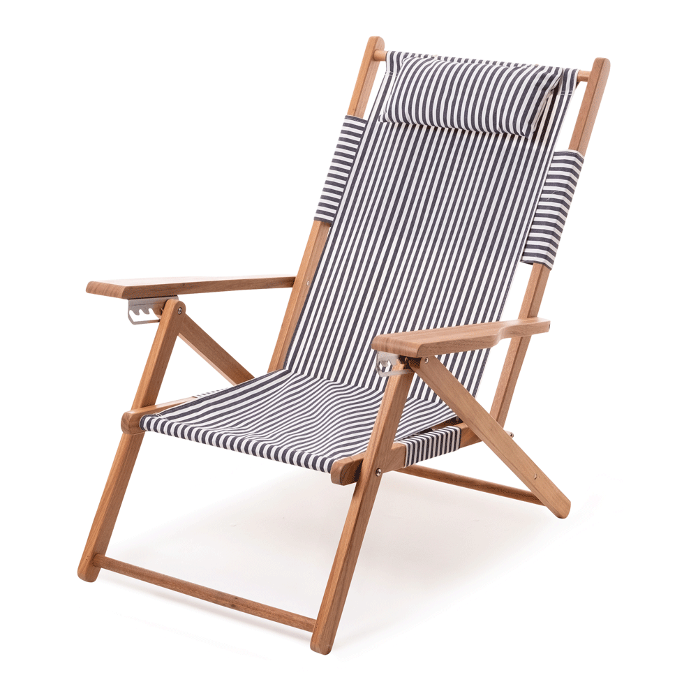 Business & Pleasure THE TOMMY CHAIR - LAUREN'S NAVY STRIPE