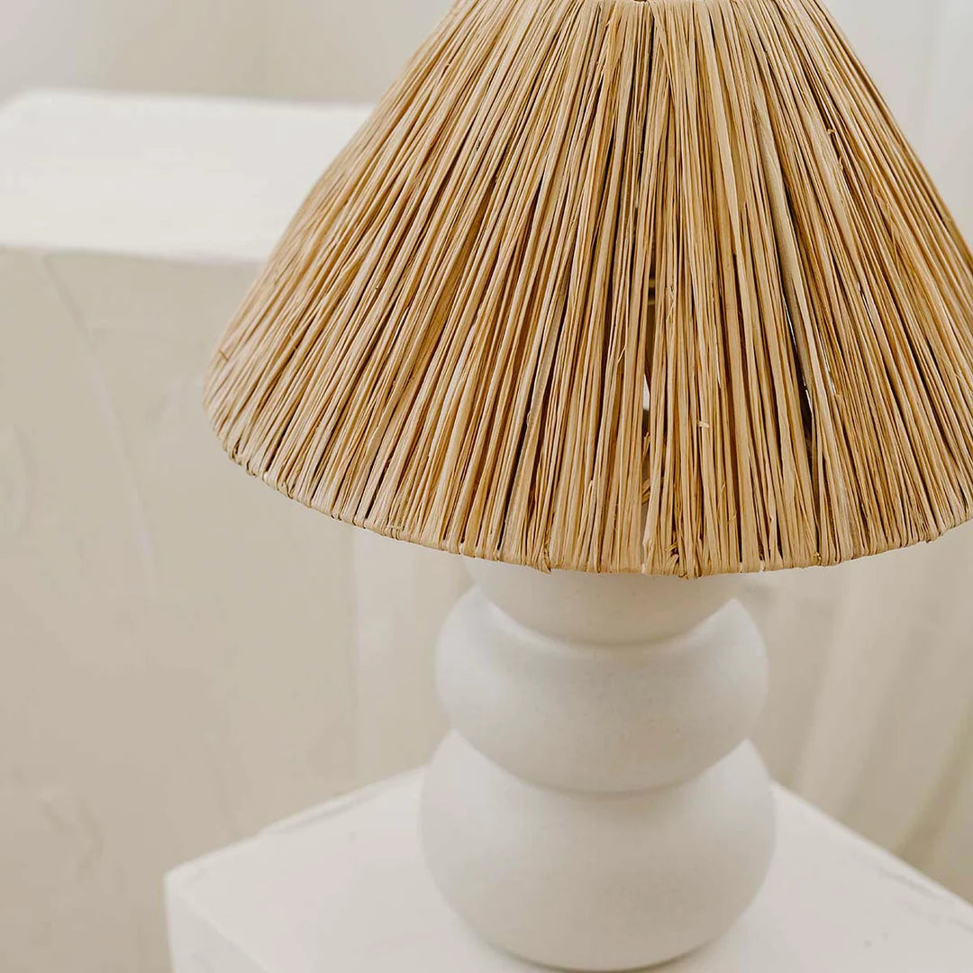 Paola & Joy Sofia Raffia Table Lamp