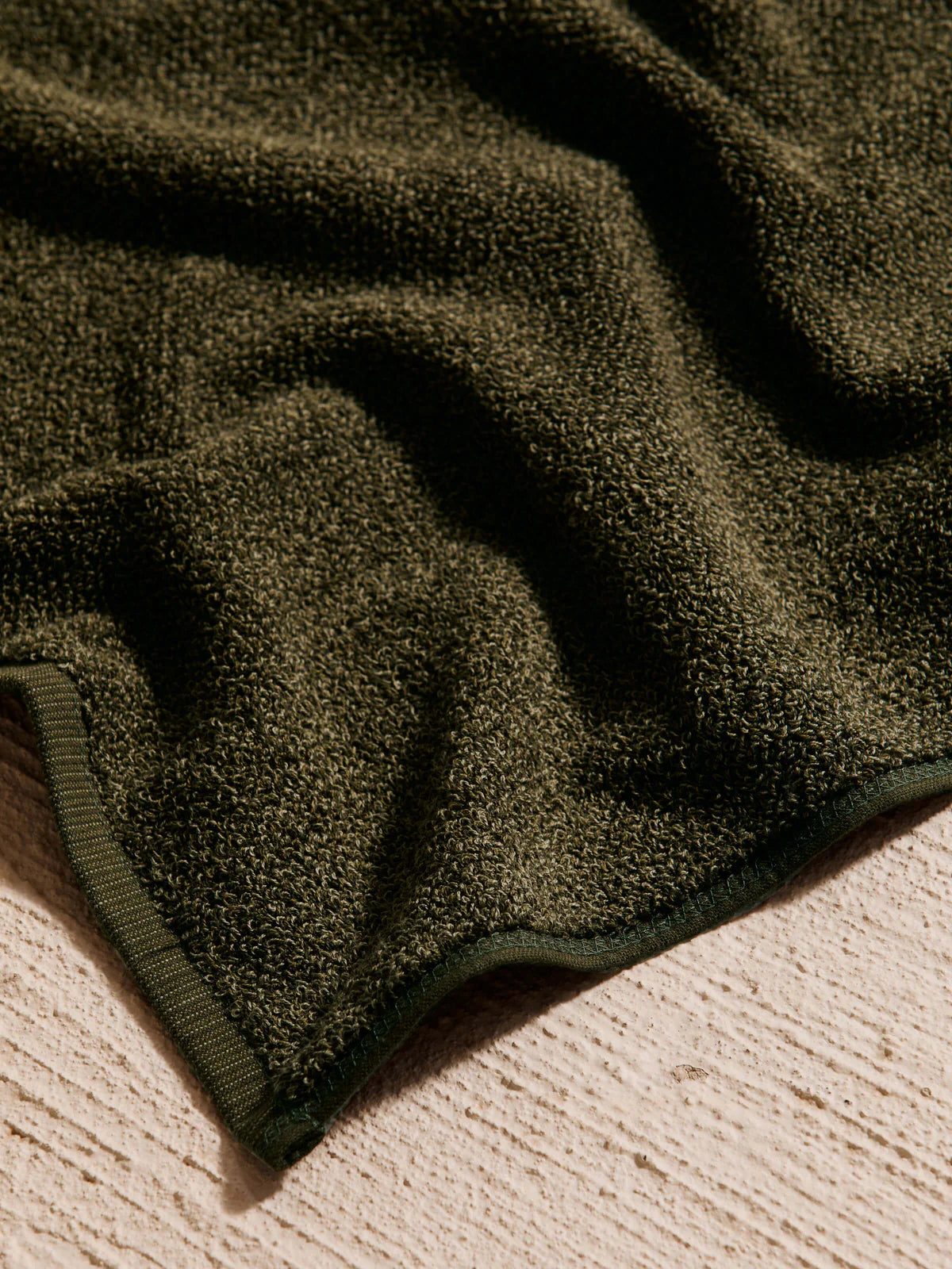 LM Home Tweed Olive Hand Towel