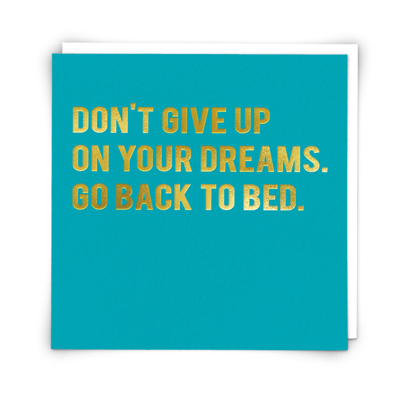 Redback Greeting Card-Dreams