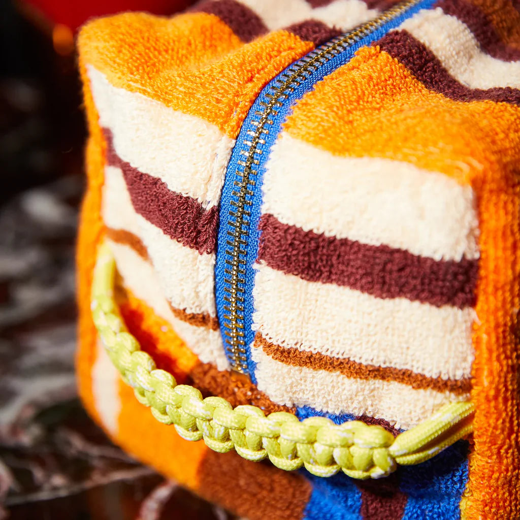 Sage X Clare Nicolette Terry Pouch | Russet | Large