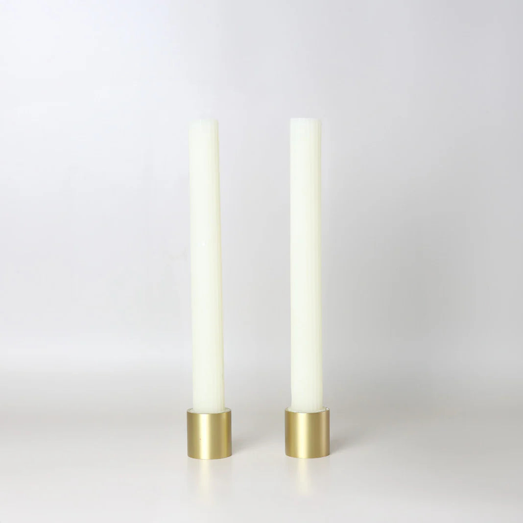 Australian Place Column Pillar (Coconut & Saffron/White) Duo Set