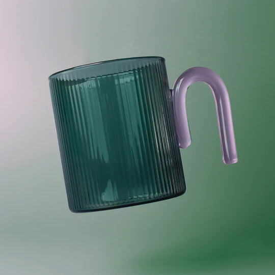 Archer Cup Bottle Green / Light Pink