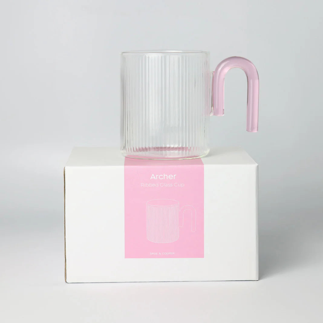 Archer Cup Clear / Taffy Pink