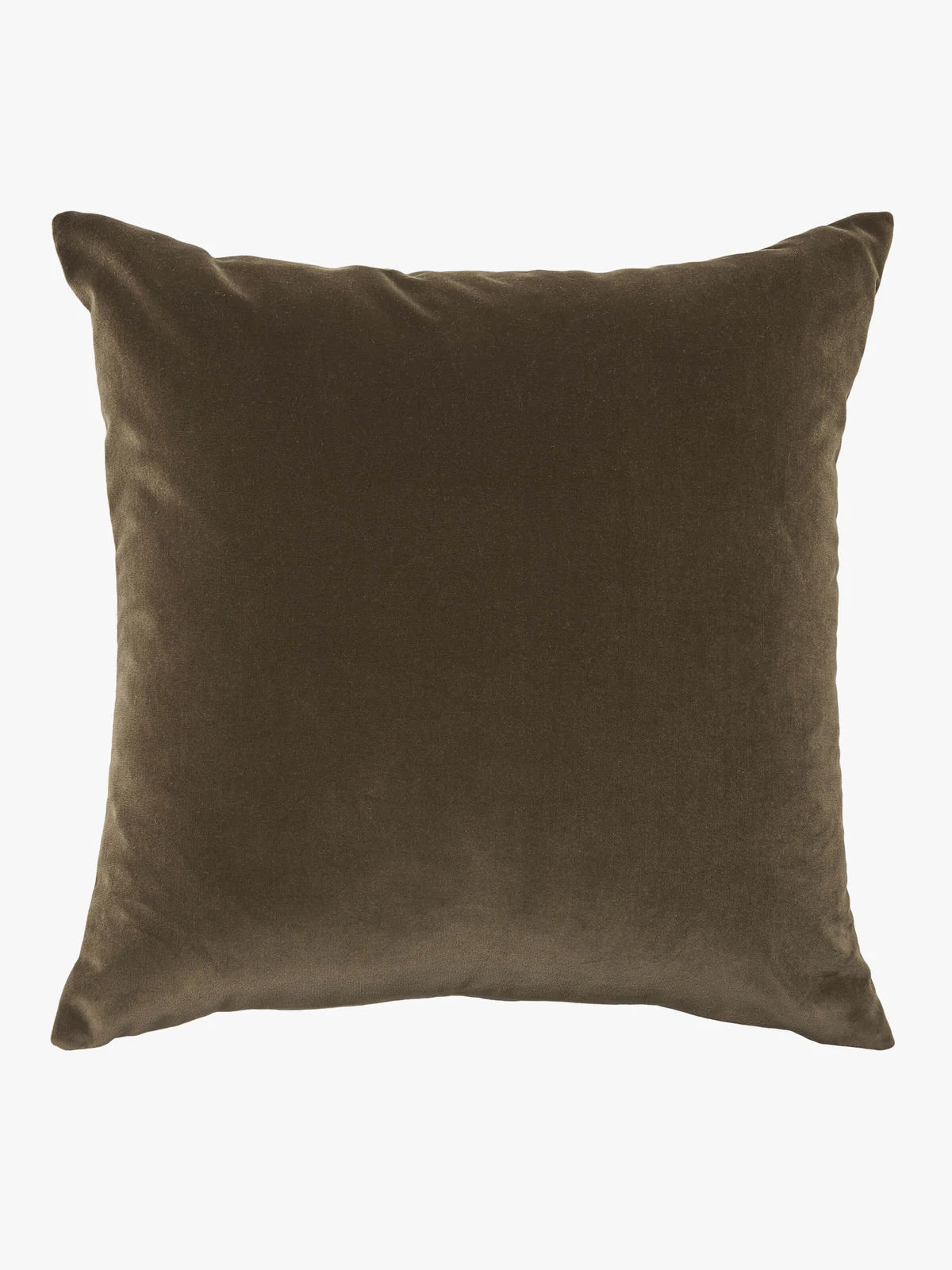 LM Home Etro Olive Velvet Cushion 60cm