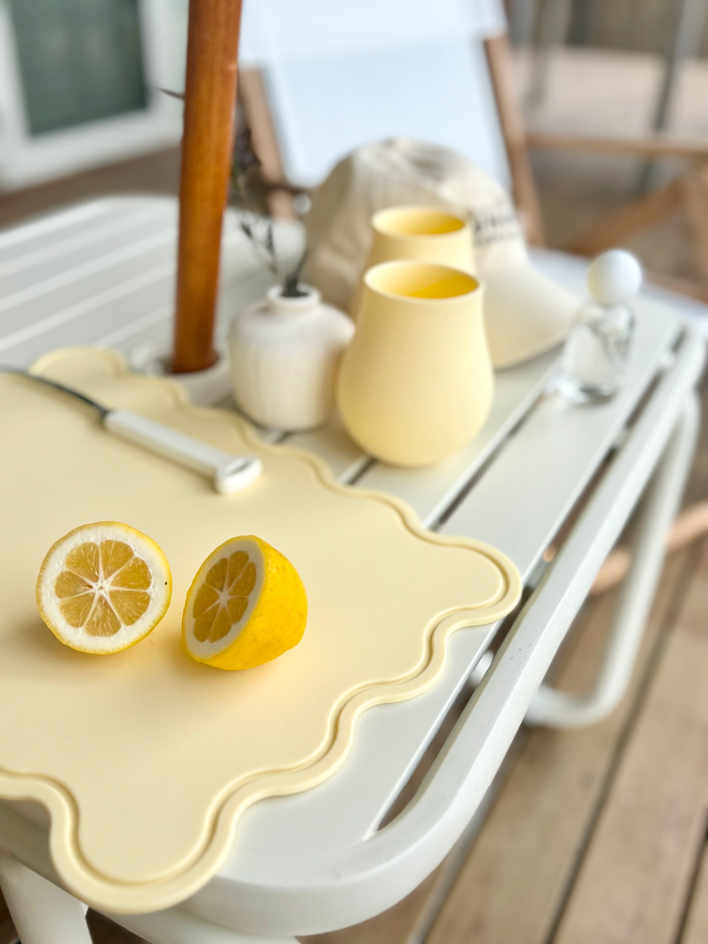Styld STYLD. Chop. (Set of 2) Swirl + Solid Lemoncello