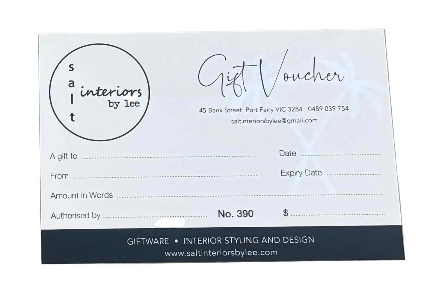 Gift Voucher $100