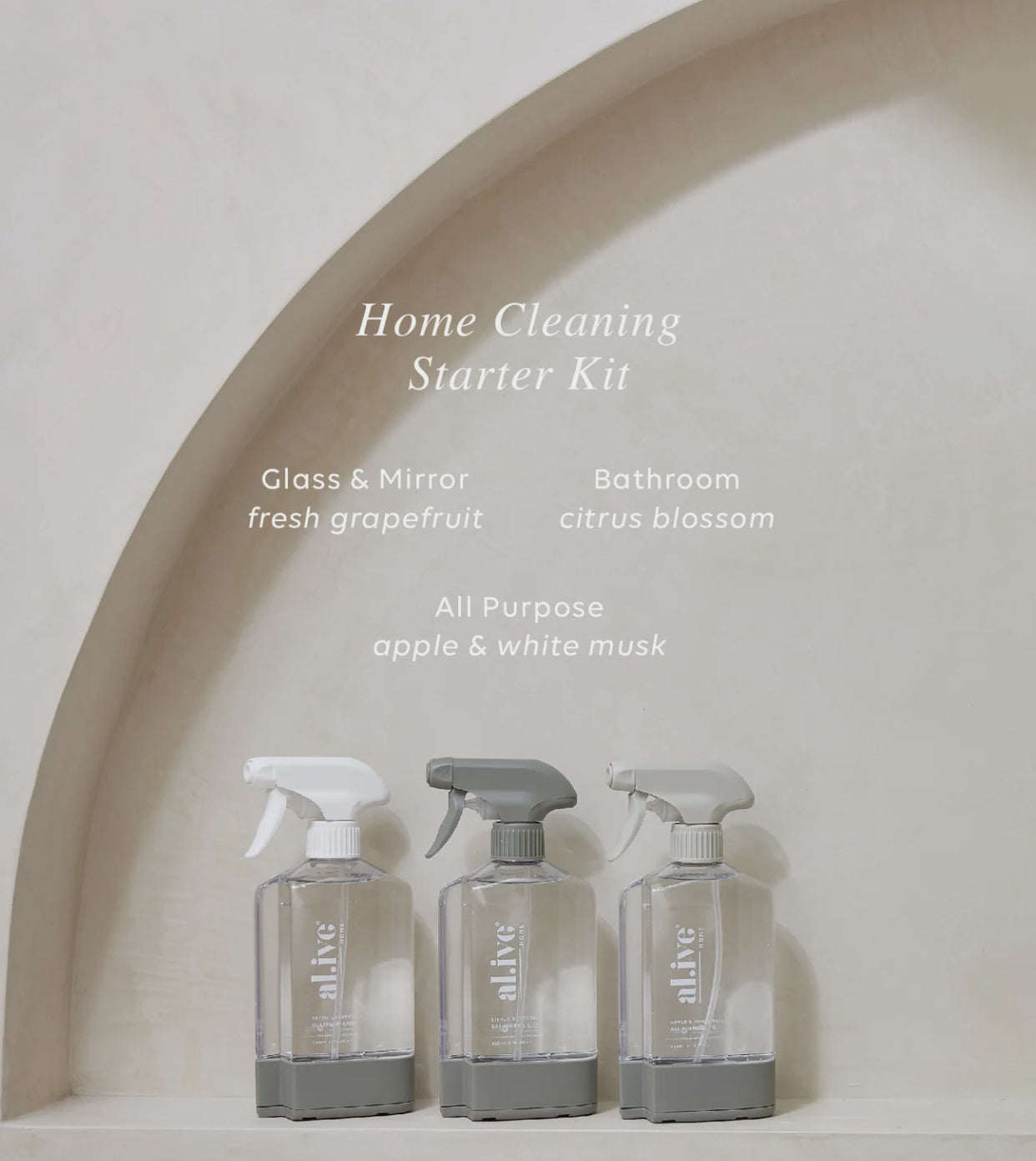 AL.IVE BODY Home Cleaning Starter Kit