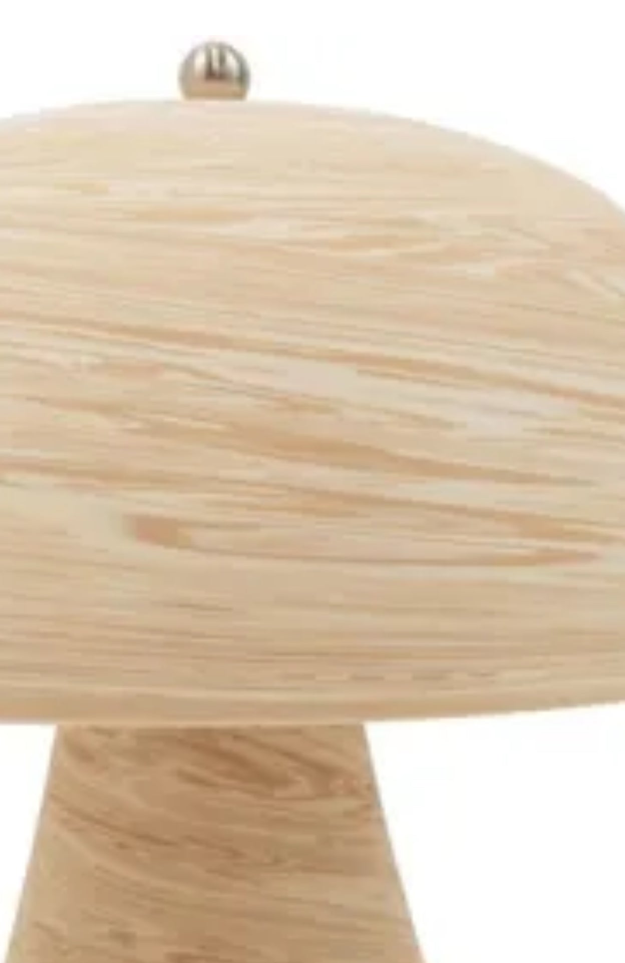 Banyan MUSHROOM TERRACOTTA LAMP - TERRACOTTA SWIRL