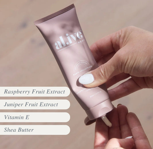 Al.ive Body Hand Cream - Raspberry Blossom & Juniper 80ml