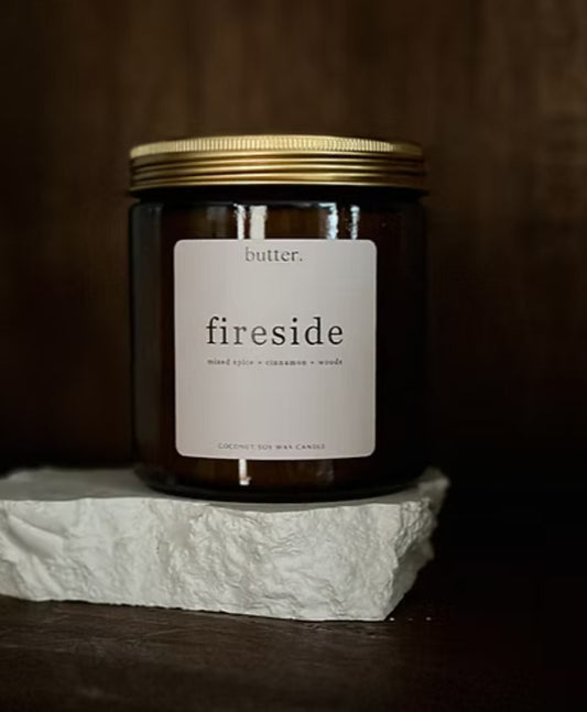 Butter Fireside Candle 380g