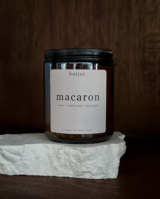Butter Macaron Candle 220g