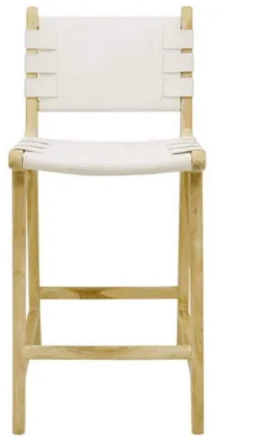 Pre Order Banyan Skata Bar Stool White