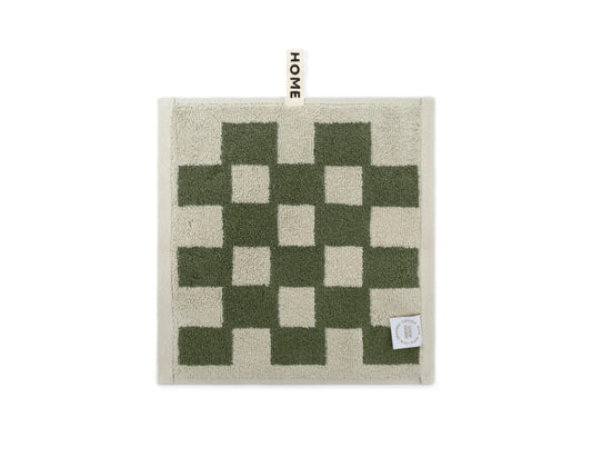 Loop Home FACE TOWEL - FOREST/SAGE - BRICK