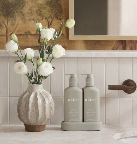 Al.ive Body Duo Wash & Lotion 
IVORY BLOOM 2X300ML