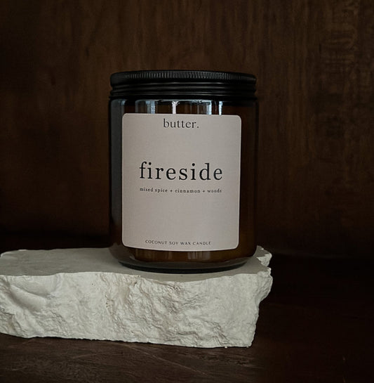 Butter Fireside Candle 220g