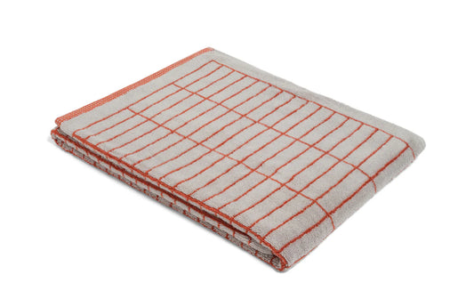 Loop Home BATH TOWEL - TERRACOTTA/STONE - TILE
