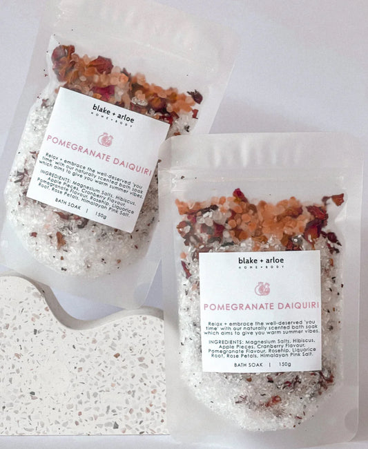 BLAKE + ARLOE
Bath Soak - POMEGRANATE DAIQUIRI