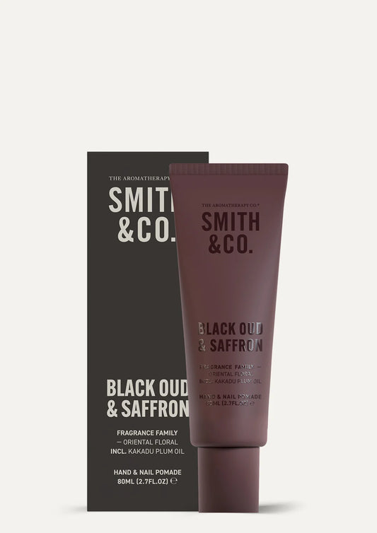 Smith & Co Black Oud & Saffron Hand & Nail Pomade 80ml