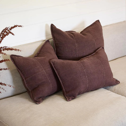 Eadie Luca Linen Chocolate 60cm