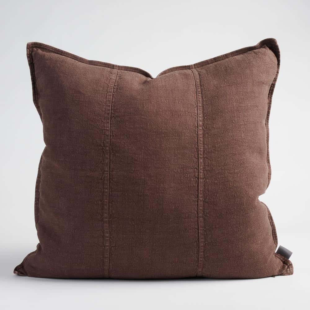 Eadie Luca Linen Chocolate 60cm
