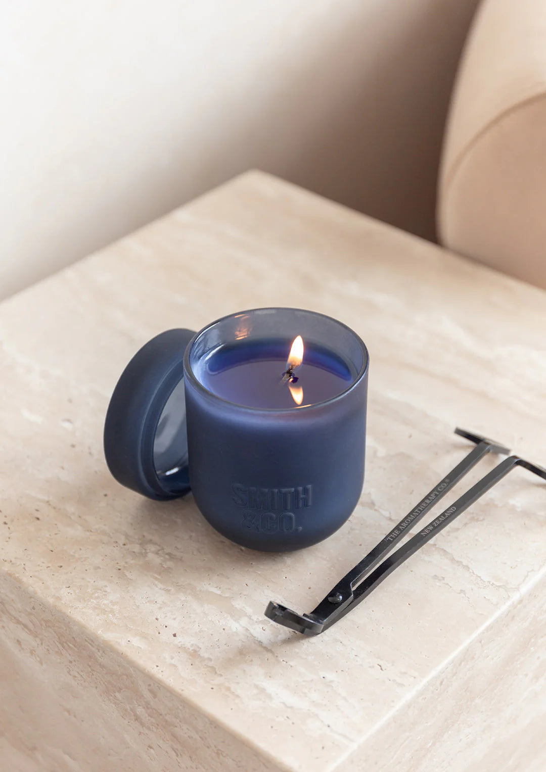 Smith & Co Smoked Suede & Bergamot Candle 250g