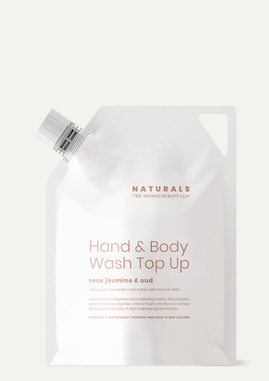 Naturals Rose Jasmine & Oud Wash Refill 800ml