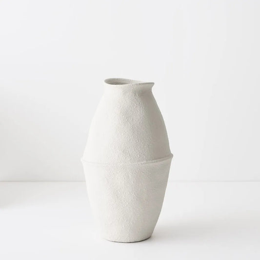 Floral Interiors Diavolo Vase Limestone