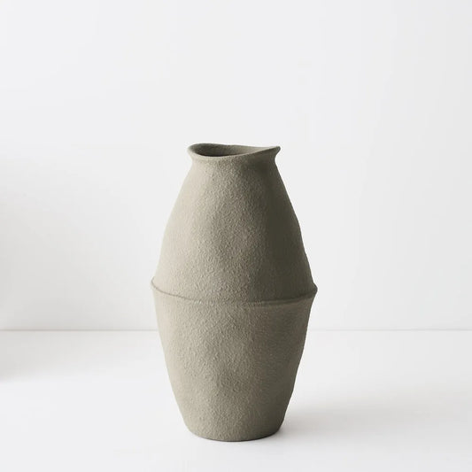 Floral Interiors Diavolo Vase Olive