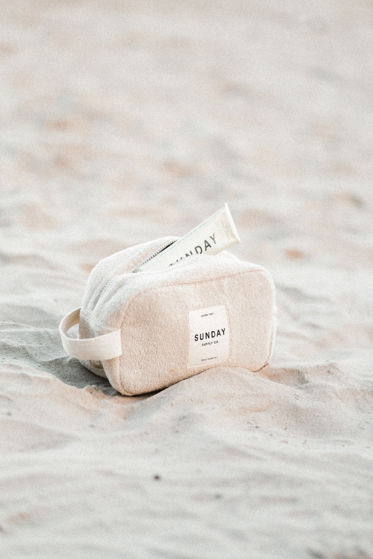 Sundays Supply Co Dunes Towelling Accessories Pouch