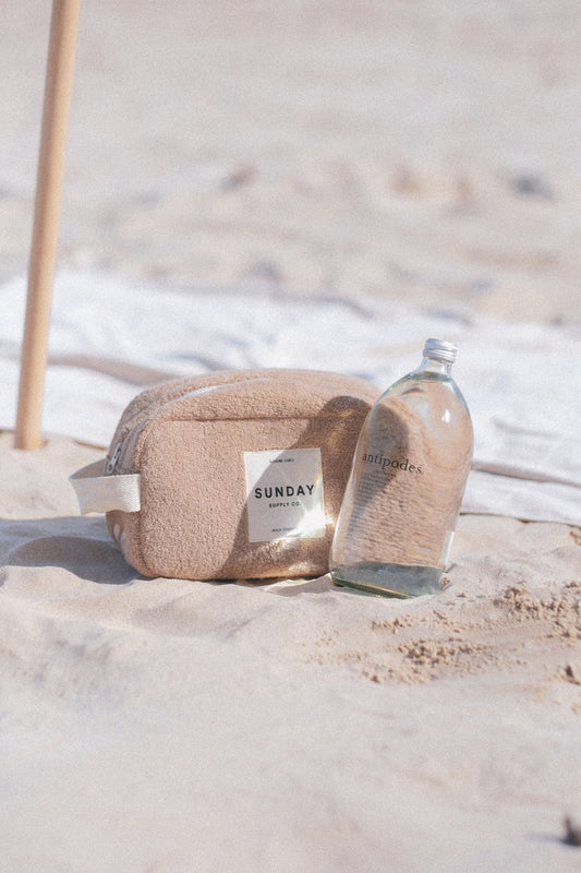 Sundays Supply Co Husk Towelling Accessories Pouch