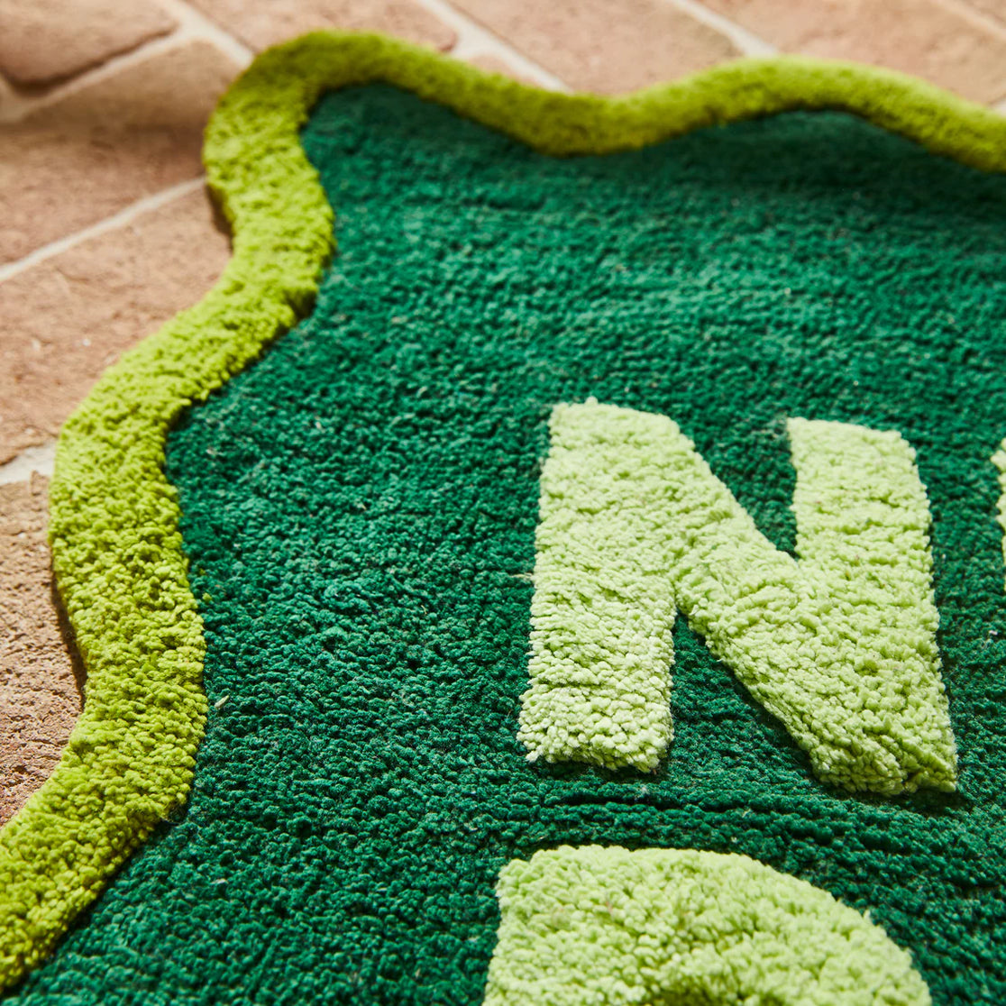 Sage X Clare Amalie Nudie Bath Mat | Kelp