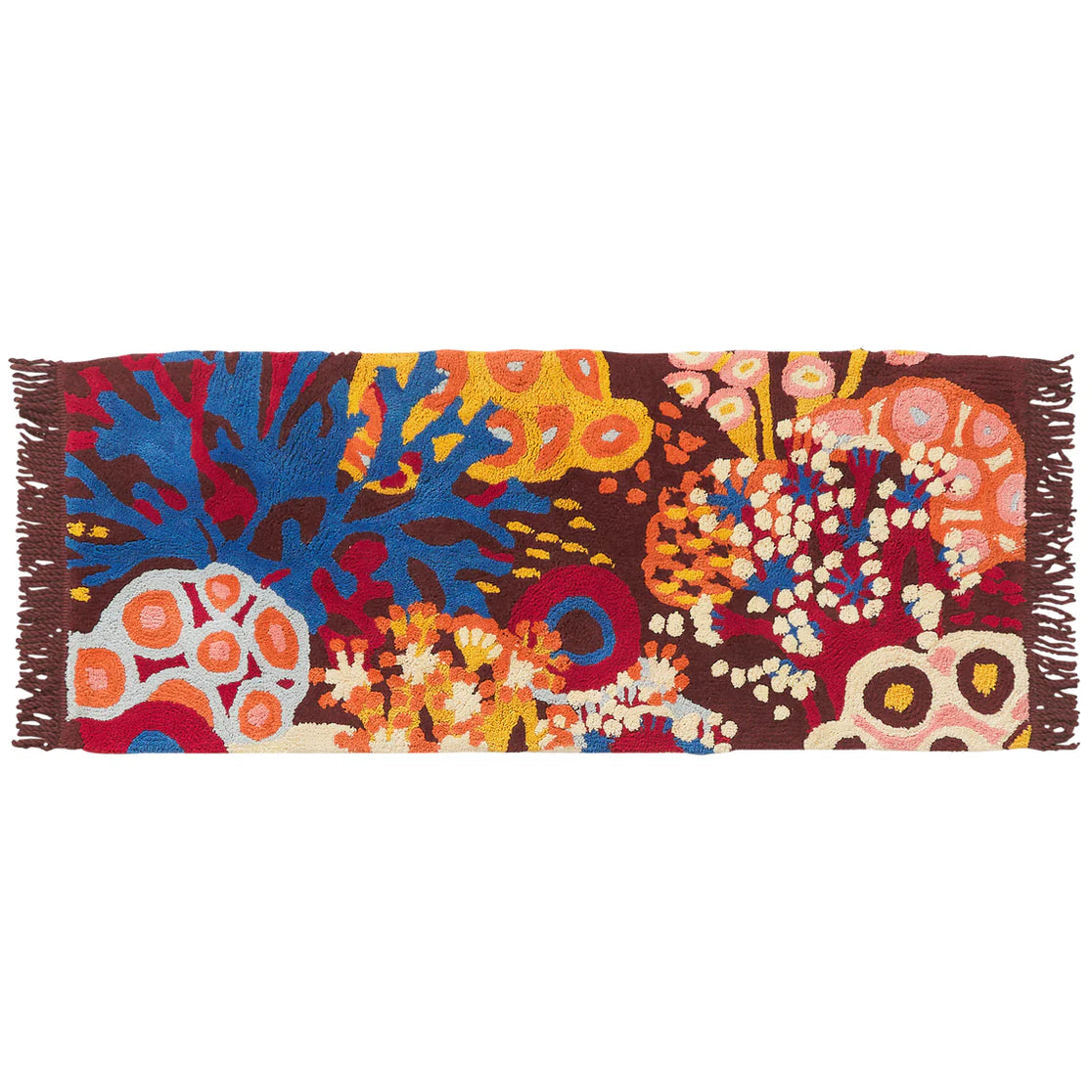 Sage X Clare Cora Bath Runner Garnet