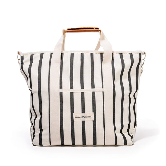 Business & Pleasure THE COOLER TOTE BAG - MONACO BLACK STRIPE