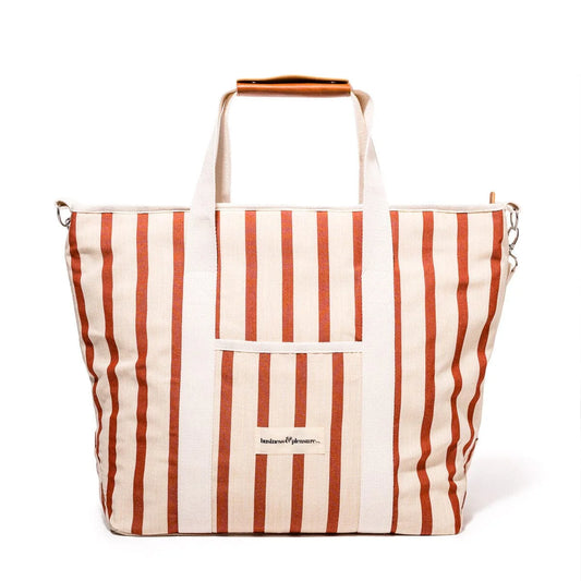 Business & Pleasure THE COOLER TOTE BAG - MONACO LE SIRENUSE STRIPE