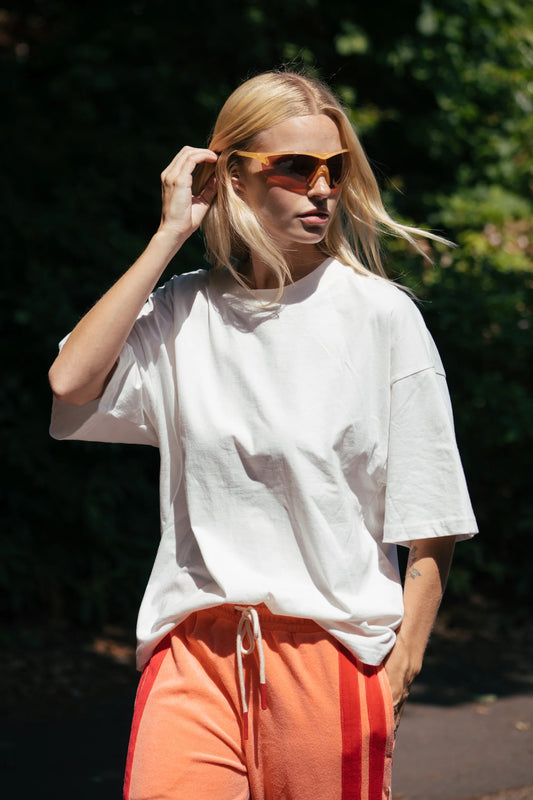 Aramanti James Santorini Oversized Tee Warm White
